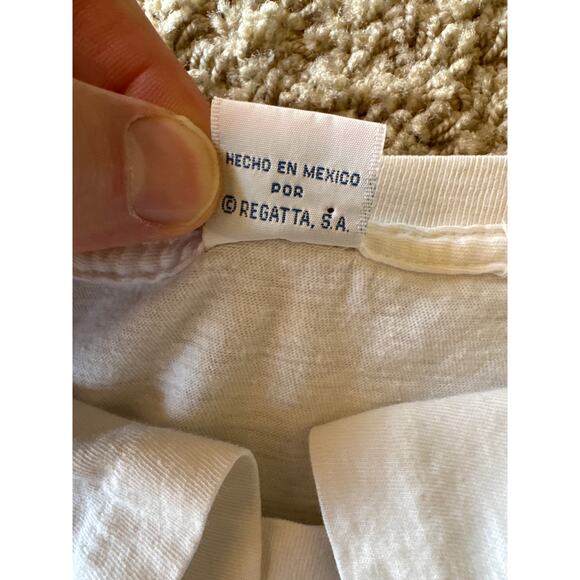 Vintage Acapulco Mexico Corona Boot Regatta Single Stitched White S/M T-shirt - Picture 3 of 8